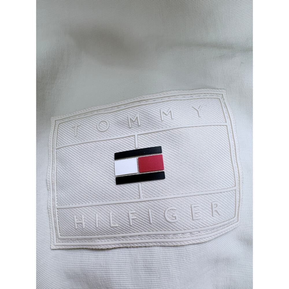 Tommy Hilfiger Water-Resistant Regatta Jacket XXL Tan Lightweight Windbreaker - Picture 7 of 13